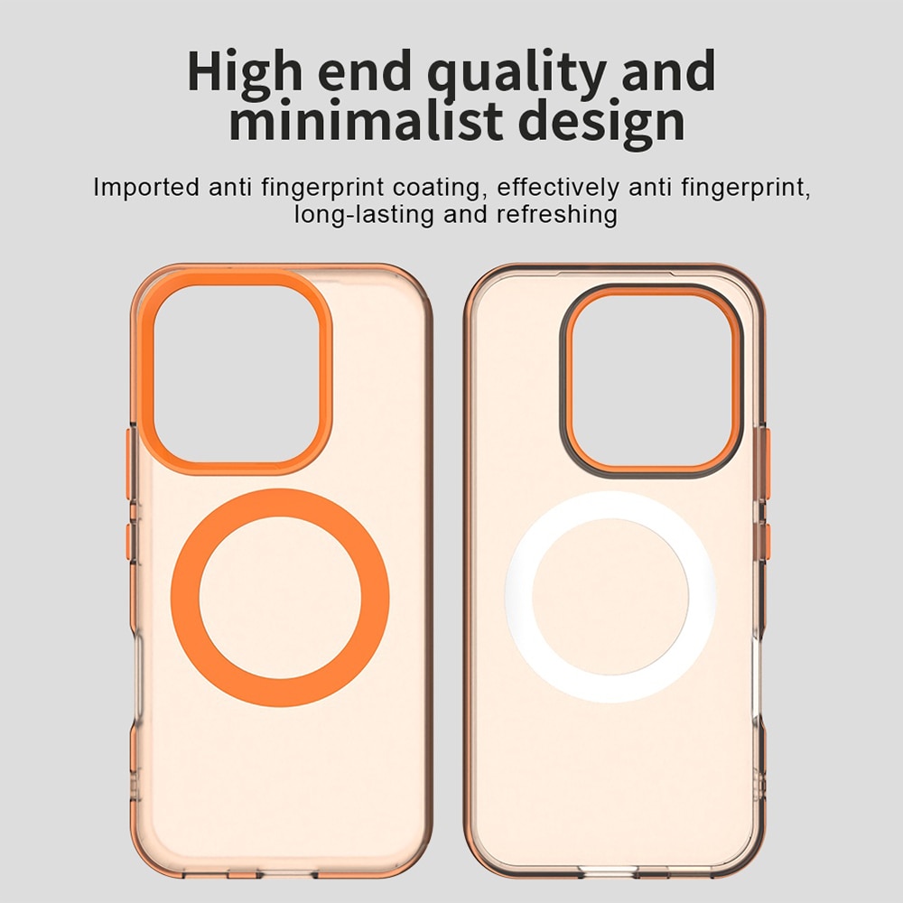 Husa pentru Honor 600 / 600 Pro, Candy Case MagSafe, Orange