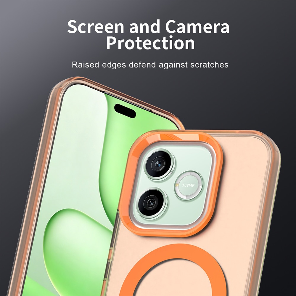 Husa pentru Honor 600 / 600 Pro, Candy Case MagSafe, Orange