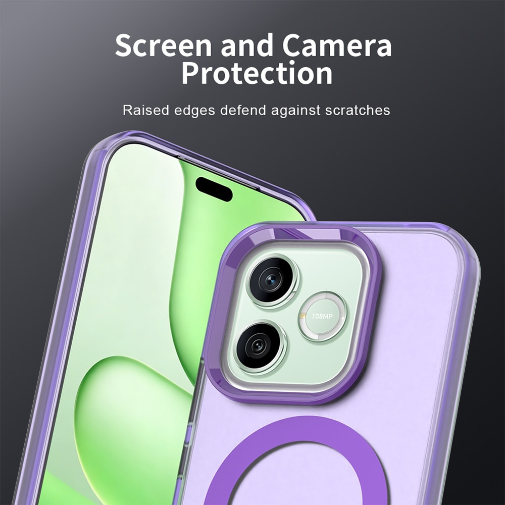 Husa premium pentru Honor 600 / 600 Pro VivaShell Fusion MagFit, Anti-Shock - Protectie Avansata Display & Camera - Design Slim si Elegant - mov