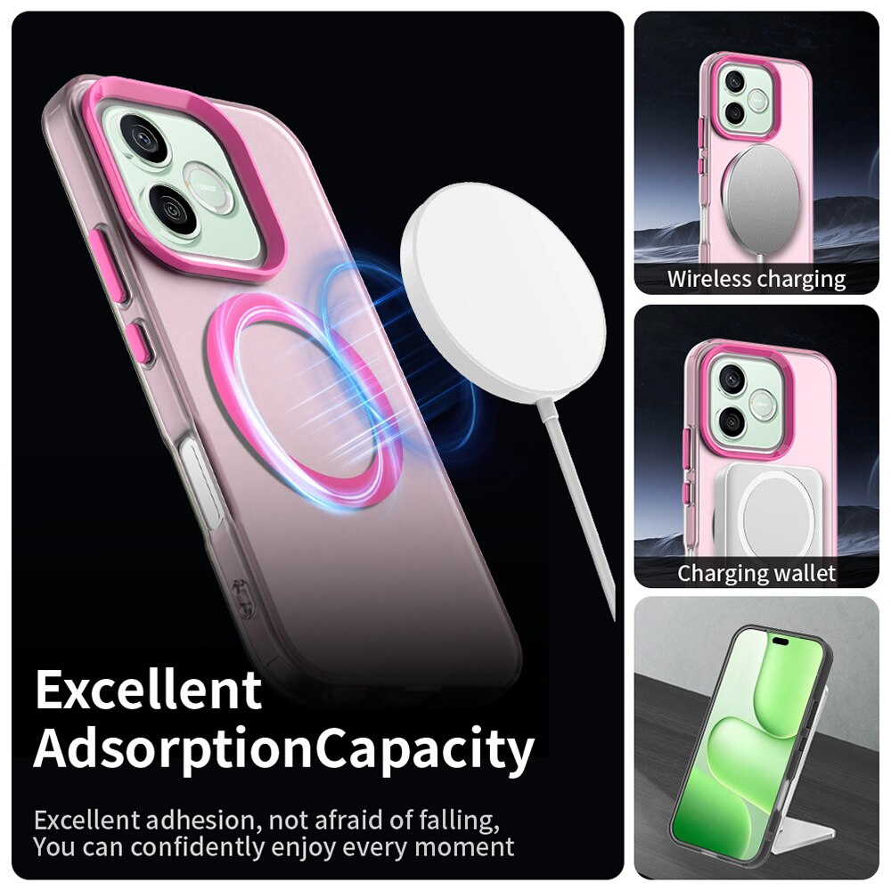 Husa pentru Honor 600 Lite, Candy Case MagSafe, Pink