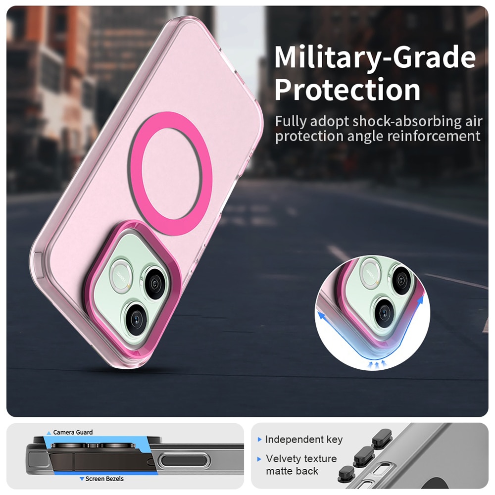 Husa pentru Honor 600 Lite, Candy Case MagSafe, Pink