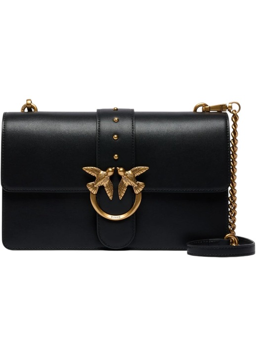 Pinko Classic Love Bag női táska, fekete, 27cm