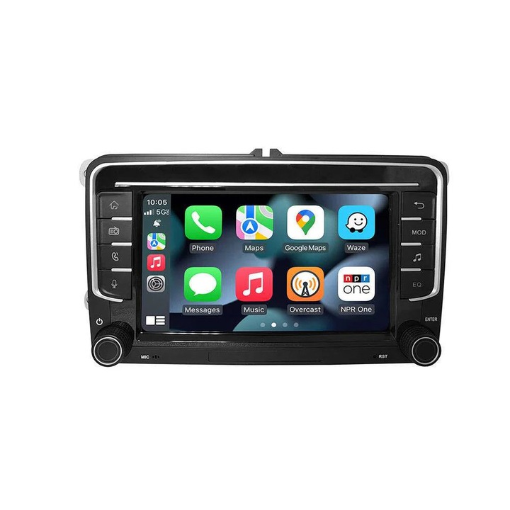 Navigatie ANDREAM Linux ecran 7 Inch pentru Volkswagen VW Passat B6 B7, Golf 5 6, Jetta, Tiguan, Polo, Skoda, Seat, Carplay, Camera, GPS, Canbus, BT 5.2