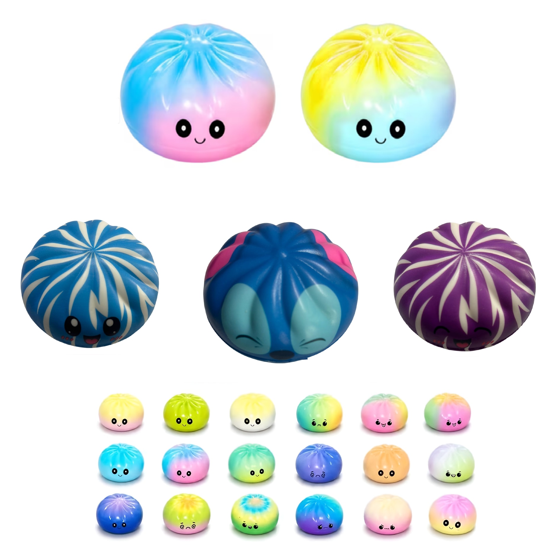 Jucarie Surprise Catch the Stitch Squishy Dumpling – Design Cute