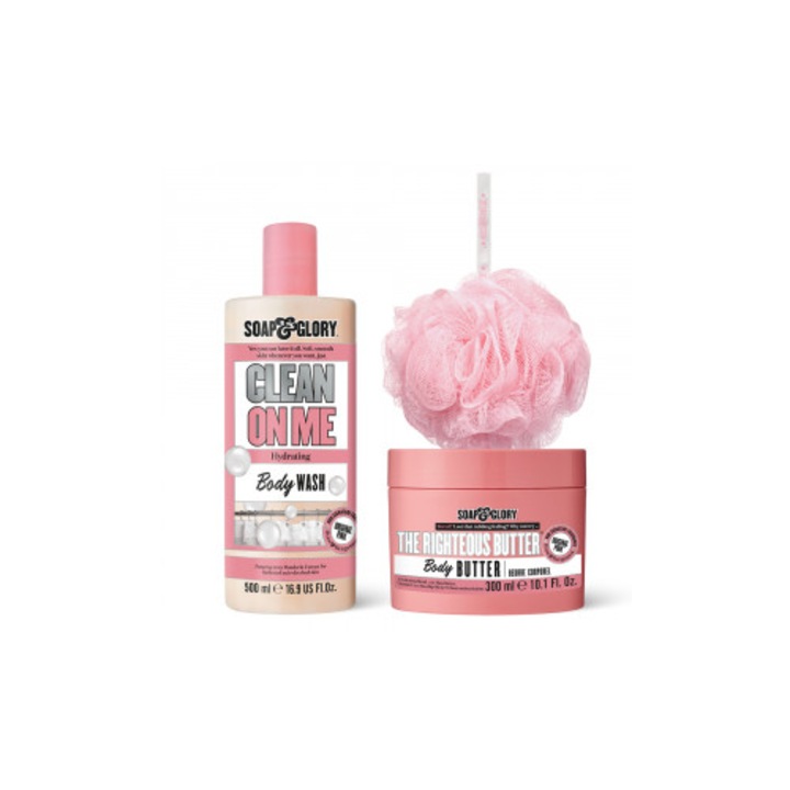 Set cadou Soap & Glory The Birthday Box 3 Piece Gift Set
