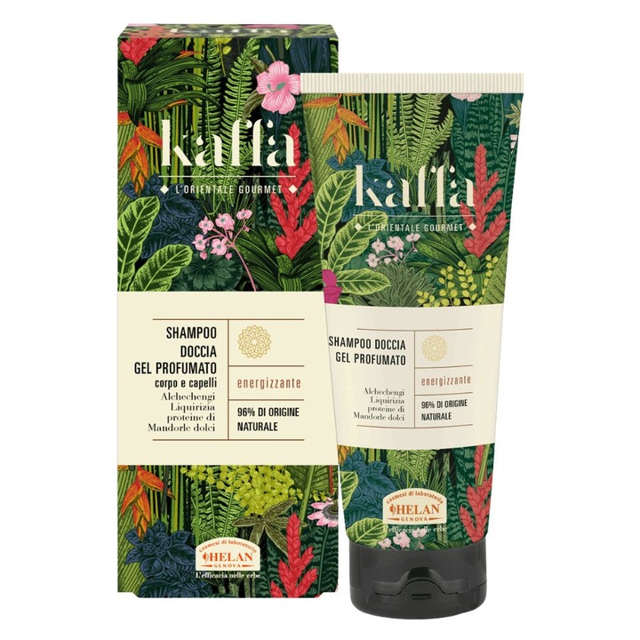 Gel de dus sampon Kaffa, 200 ml, Helan
