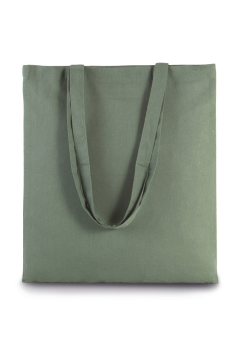 Geanta shopper dama din bumbac Kimood KI0223, bumbac, Rosu, 38 x 42 cm