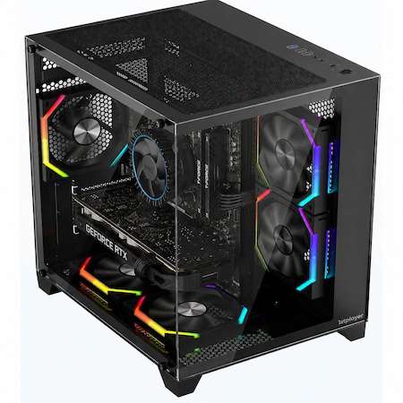 Sistem Desktop PC First Player ARGB Intel Core i3-12100F pana la 4.3 ...