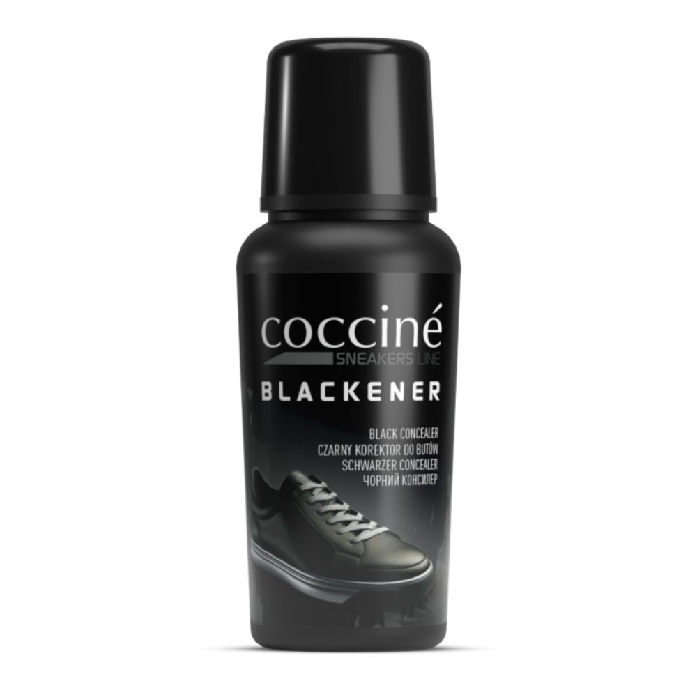 Crema lichida pentru incaltaminte neagra Shine&Polish, 75ml Kiwi