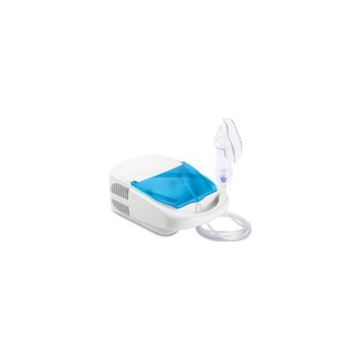 Aparat aerosoli copii compact rotund, volum mare, alb, 220V