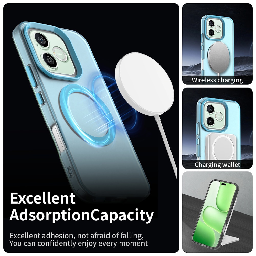 Husa pentru Honor 600 Lite, Candy Case MagSafe, Blue