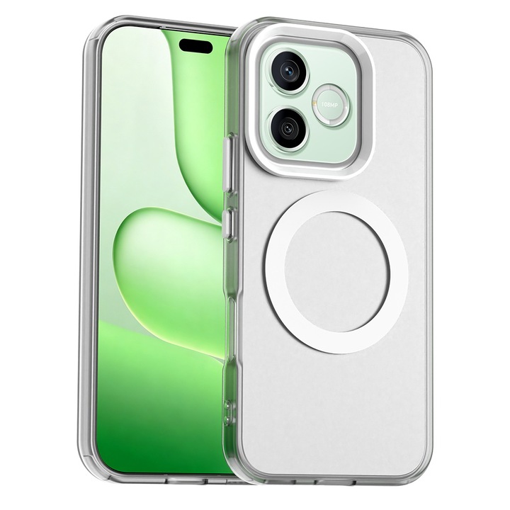 Carcasa de protectie pentru Honor 600 Lite, alb