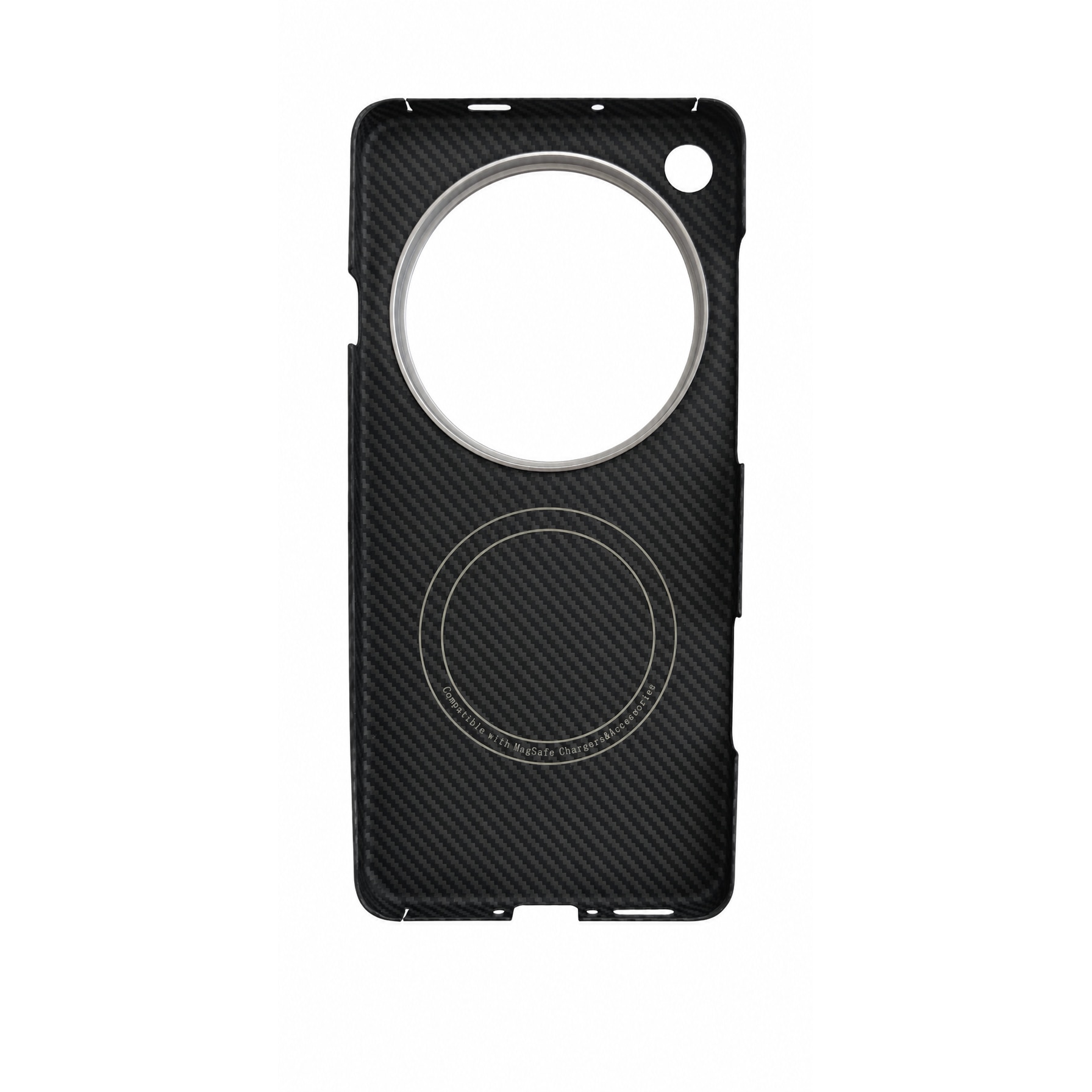 Carcasa protectie Slim pentru OPPO Find X9 Ultra, Tip Kevlar, Negru
