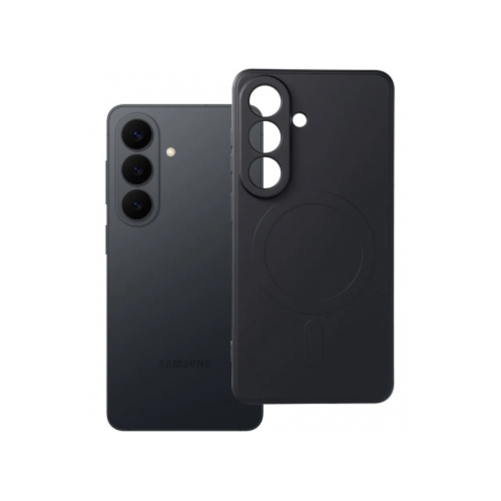 Husa OEM Samsung Galaxy S26 S942 Silicone Mag Negru