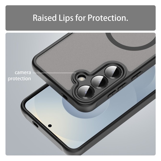 Husa Upzz® Halo Compatibila Cu Samsung Galaxy A27 5G, Protectie Camere si Colturi, Super Rezistenta, Negru