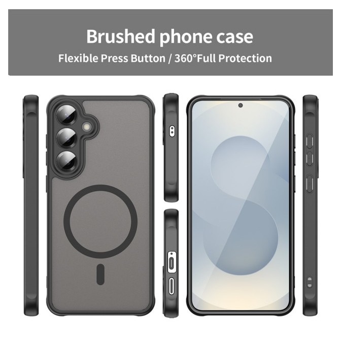 Husa Upzz® Halo Compatibila Cu Samsung Galaxy A27 5G, Protectie Camere si Colturi, Super Rezistenta, Negru