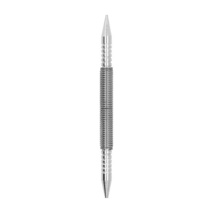 Centru de perforare a unghiilor cu arc, din metal rafinat, mic