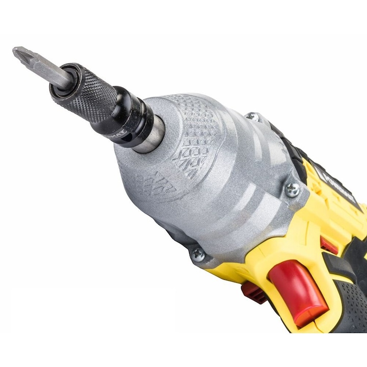 Ütvecsavarozó adapter, 1/2" négyszög 1/4" hatszögre, Powermat