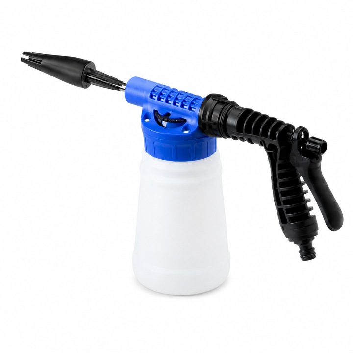Pistol spumare pentru spalare auto, rezervor detergent, conectare furtun apa, reglaj spumax