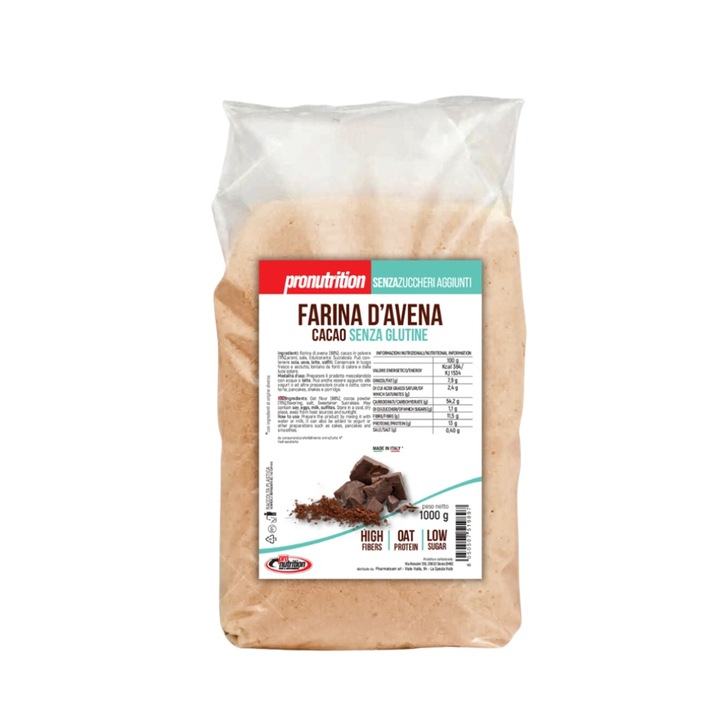 Faina de OVAZ cu Cacao (fara gluten) 1 kg - Pro Nutrition