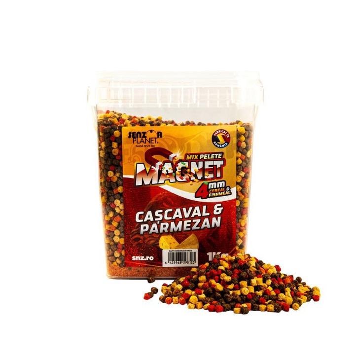Pelete Senzor Magnet Mix Parmezán Sajt, 4mm, 1kg