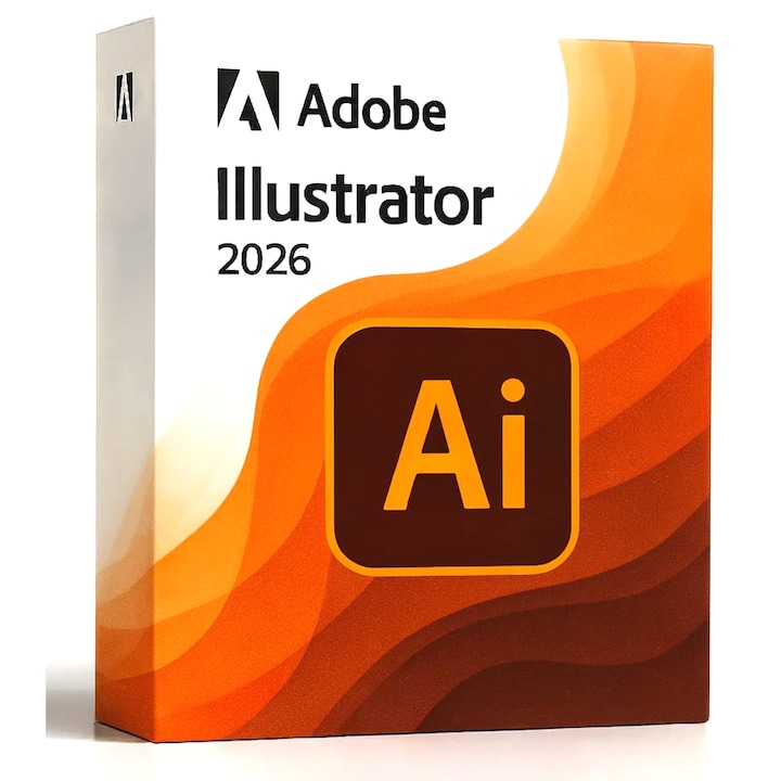 Adobe Illustrator 2026 Licenta Electronica Perpetua, 1 PC, Windows