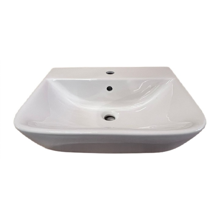 GROHE LIXIL mosogató, 60x45 cm, fehér, kerámia, falra szerelhető