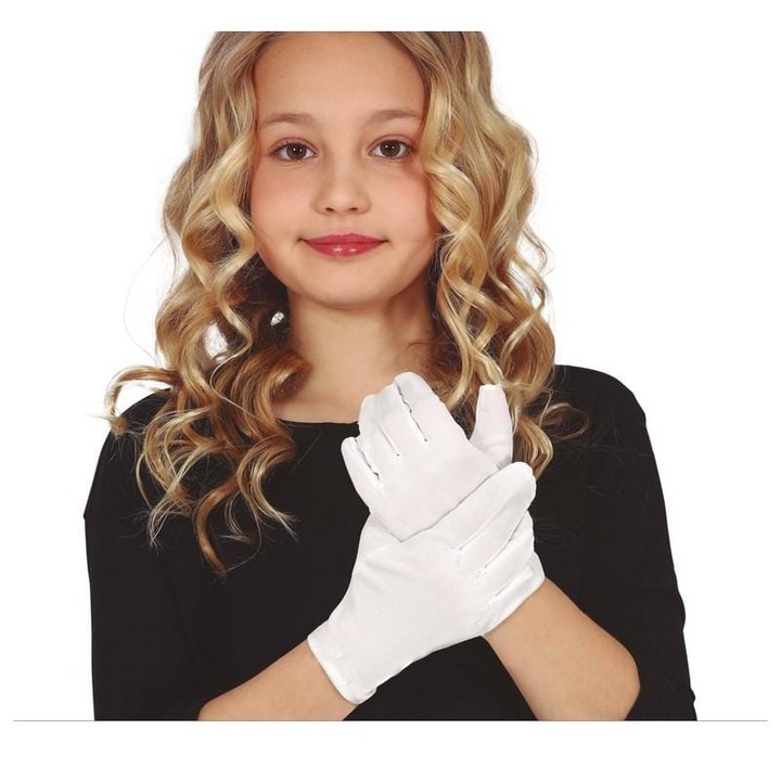 Manusa preferata pentru copii, alba 17 cm