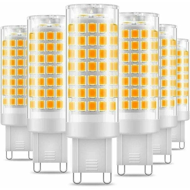 LED Izzókészlet G9 7W meleg fehér 3000K 650lm