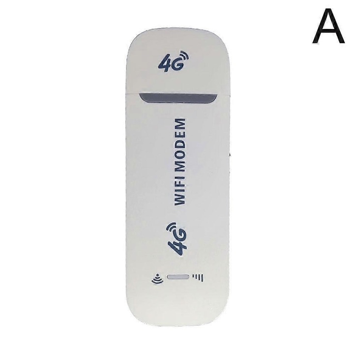 Modem USB 4G LTE deblocat WiFi hotspot adapter fehér egy méret