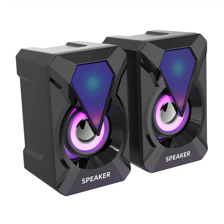 Boxe active Tea Sports 2 in 1, portabile, USB, 6W, 16.8x8.5x14.5cm, set