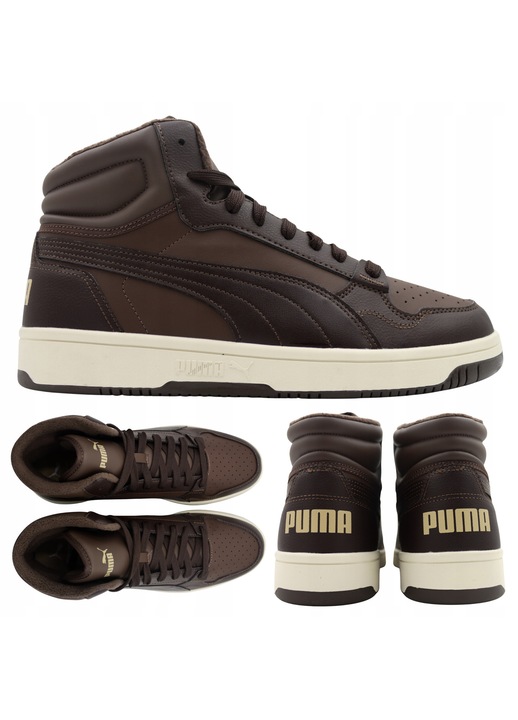 Pantofi Sport Barbati, Puma, Reb-L Mid WTR 400873 03, Multicolor, Talpa Pentru, Negru