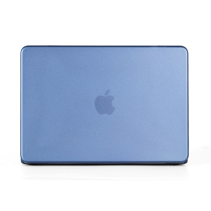 Carcasa Hard Shell pentru MacBook Neo 13 inch (2026) Model A3404 cu cip A18 Pro, Husa & Protectie MacBook, Frost Indigo Mat