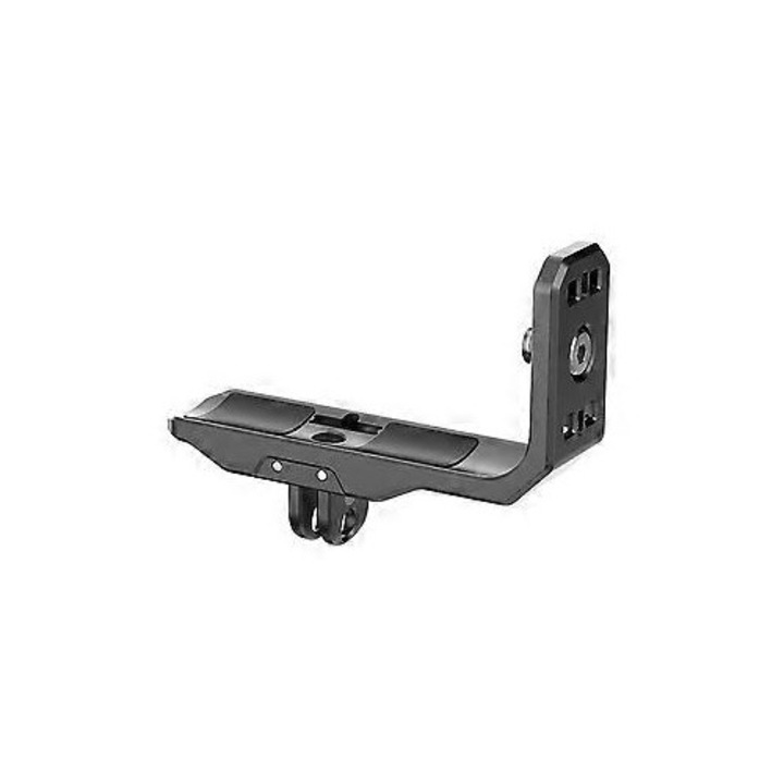 Mágneses tartó Insta360 X5 X4-hez, alumínium, fekete, 78.5x47x21mm