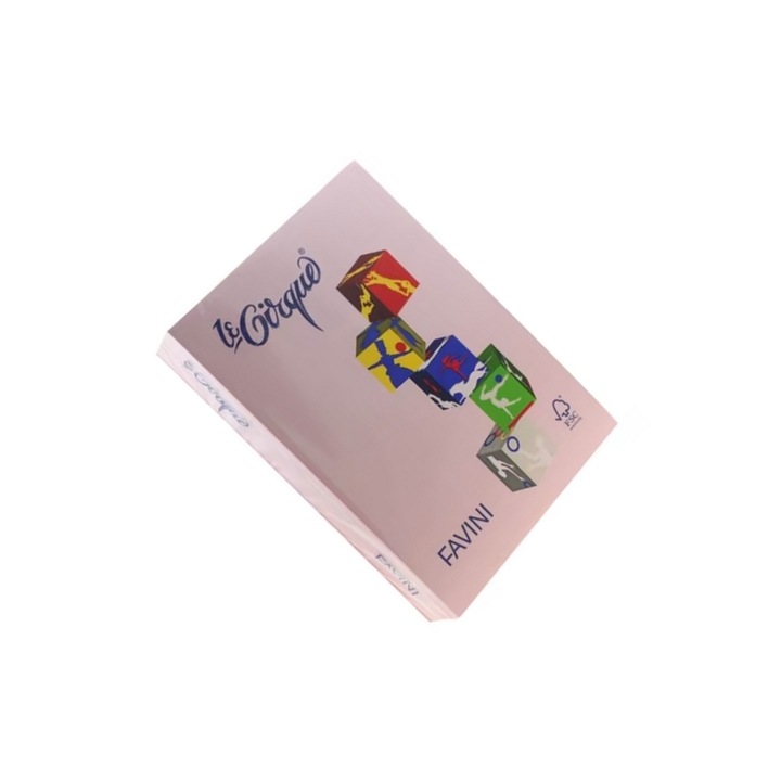 Carton A3 color roz, 160 g/mp, top 250 coli FAVINI sku11