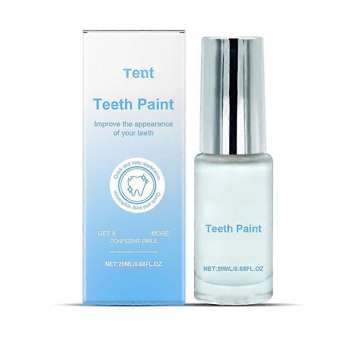Fogfehérítő festék, 20ml, fehér