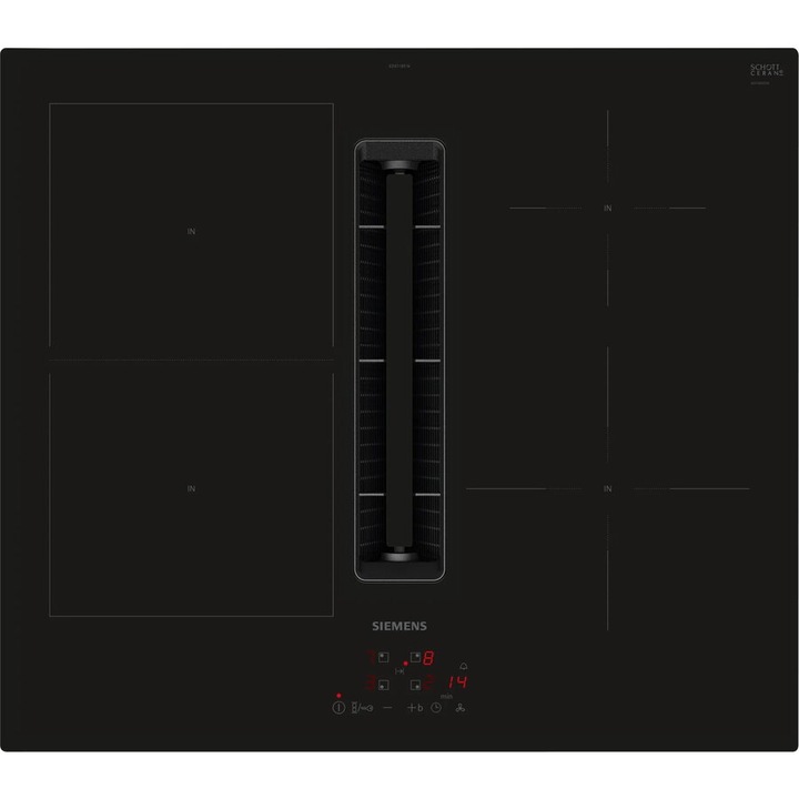 Aragaz dublu cu gaz cu capac Rosberg R51454E2 2x 2, 2 kWh, 30 mbar, Otel carbon, Alb