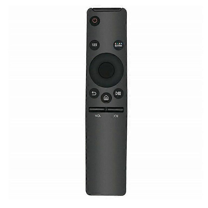 Дистанционно управление за телевизор / Remote control BN59-01259B/BN59-01259E/BN59-01260A, заместител Smart TV съвместим със Samsung, от ABS, работи с 2xAA (батерии не са включени), Черно, 1 бр