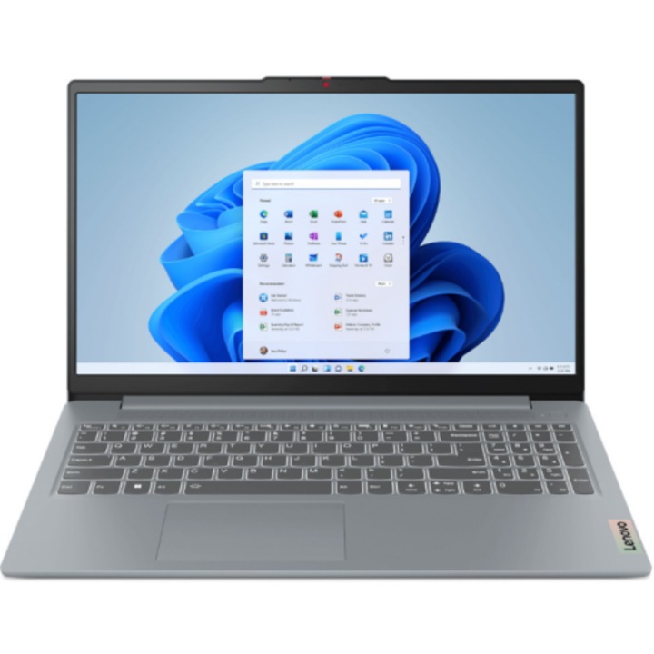 Laptop Lenovo IdeaPad Slim 3 FHD 15.6 inch AMD Ryzen 5 40 8GB 256GB SSD Free Dos Arctic Grey