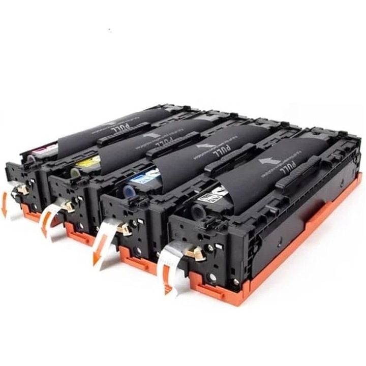 Комплект 4 тонер касети EuroPrint, съвместими с HP W2210X W2211X W2212X W2213X 207X, с нов чип, 10.500 страници, черен циан магента жълт, за HP LASERJET PRO M255DW, M255NW, 282NW, M283FDN, M283FDW