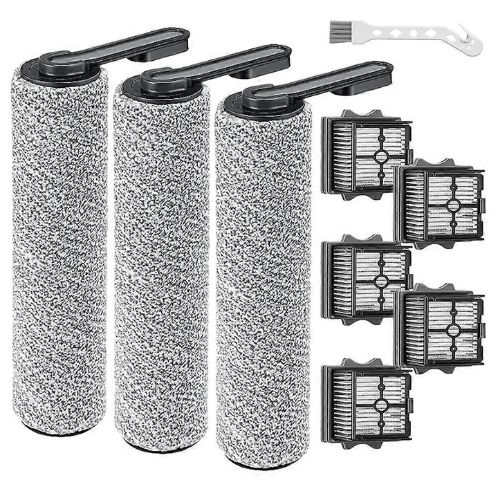 Set accesorii aspirator Floor ONE S5, perii moi, filtre HEPA, multicolor