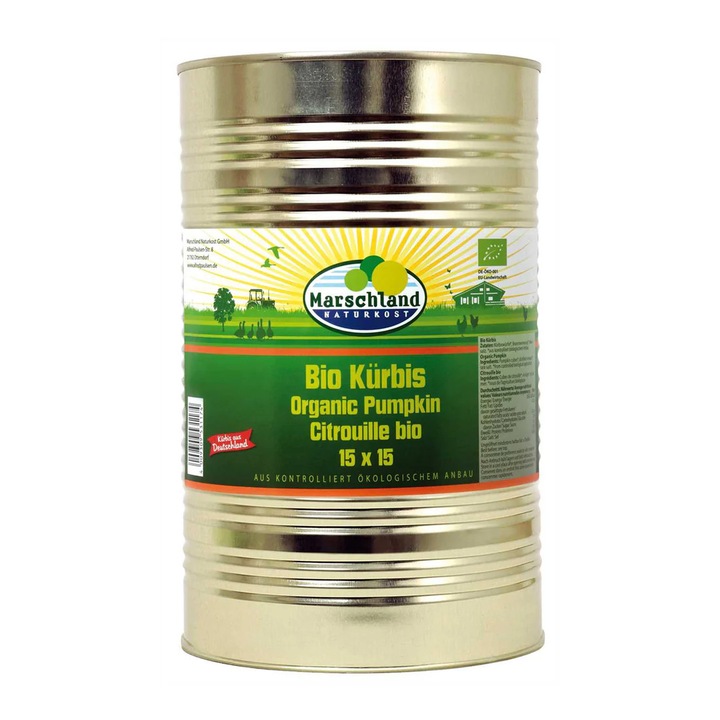 Dovleac cuburi fara zahar, 4000ml, Marschland Naturkost