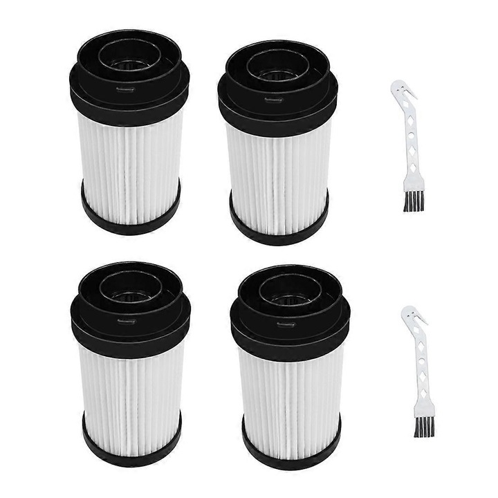 Accesorii pentru mop Tineco S15, filtru spate si perii, alb, set 6 piese