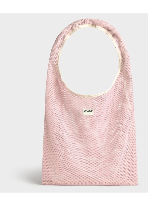 Geanta Tote Blush din materiale reciclate, Roz