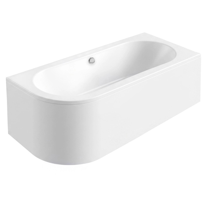 Cada De Colt Rea Orion 160 Dreapta Alb, 160X75X56Cm