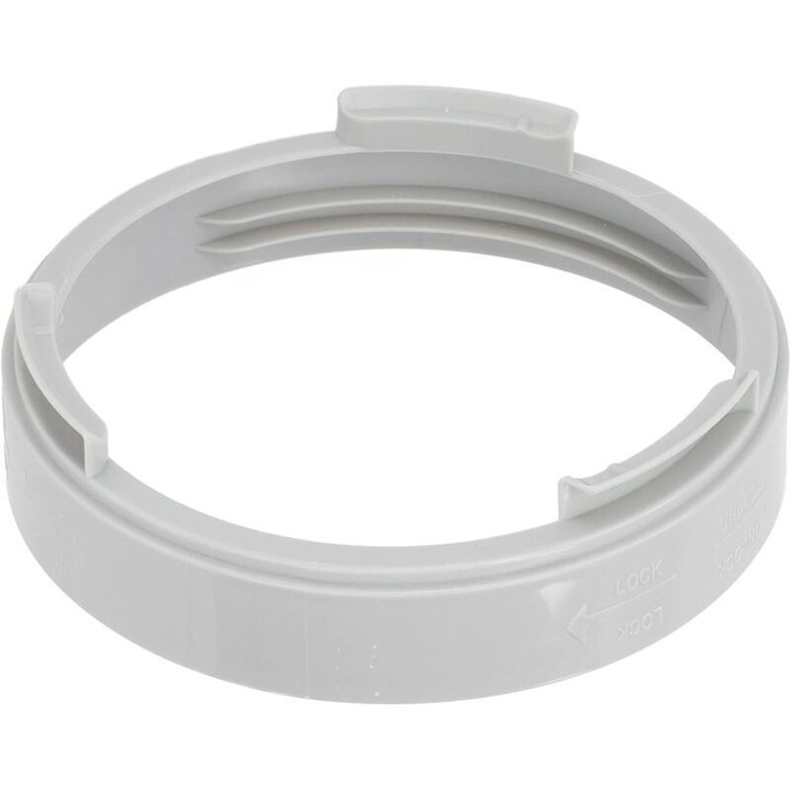 Conector furtun evacuare aer 150mm ABS robust, universal, gri