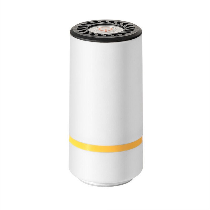 Aparat de vidat electric mini portabil alb