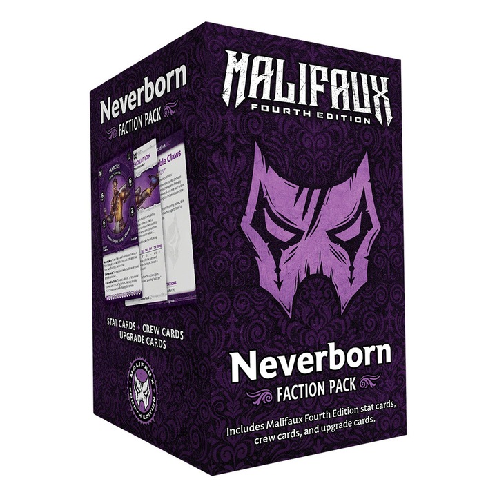 Разширение за игра Malifaux 4E, Neverborn Faction Pack, Wyrd, английски език, многоцветен