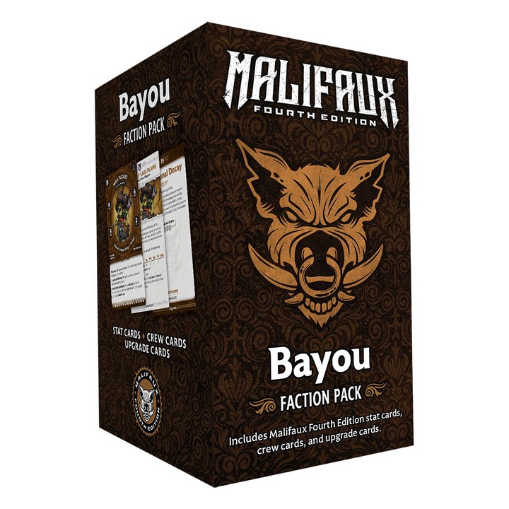 Разширение за игра Malifaux 4E, Bayou Faction Pack, Wyrd, английски език, многоцветен