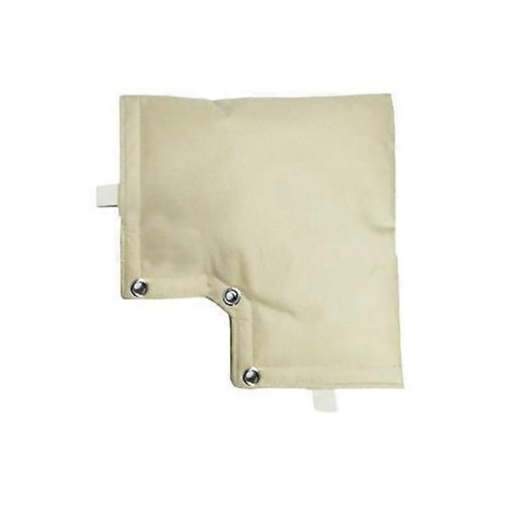Kültéri csapszigetelő huzat, fagyvédelem, szél- és vízálló, khaki, standard méret
